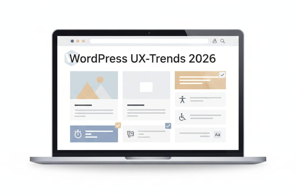 WordPress UX-Trends 2026: Was moderne Websites heute wirklich brauchen