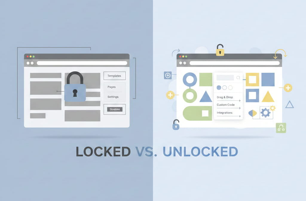 Lock-In Baukastensysteme: Was sie sind, warum Agenturen sie lieben – und welche Folgen das für Kund:innen hat