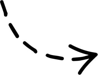 Pfeil gestrichelt nach rechts Pfeil gestrichelt nach rechts - einfache Zeichnung schwarz/weiß